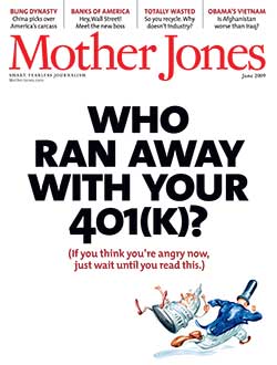 Mother Jones May/June 2009 Issue