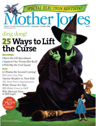 Mother Jones September/October 2008 Issue