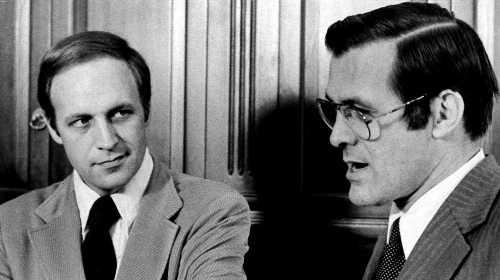 Dick Cheney and Donald Rumsfeld