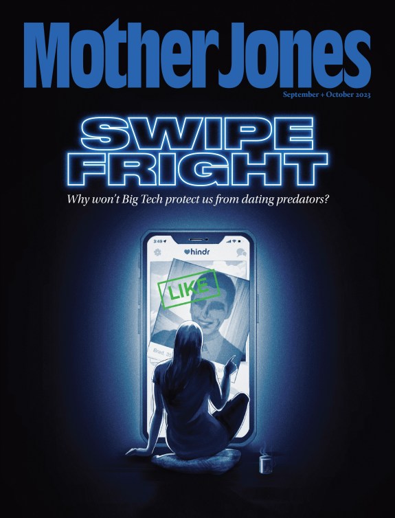 Mother Jones Magazine Cover : September + October 2023