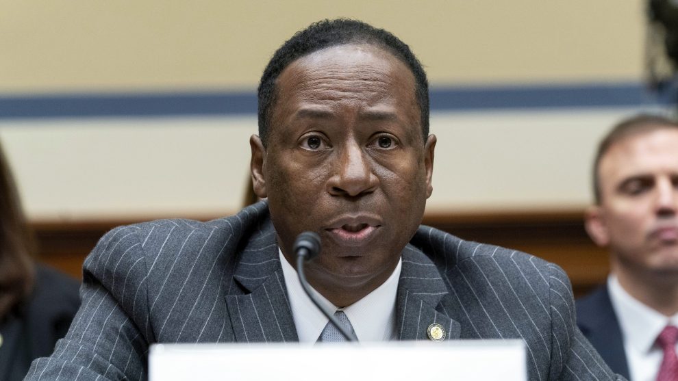 Inspector general Larry Turner testifying