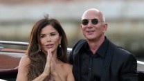 Lauren Sanchez and Jeff Bezos