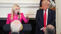 Trump and Paula White at the White House Faith Luncheon