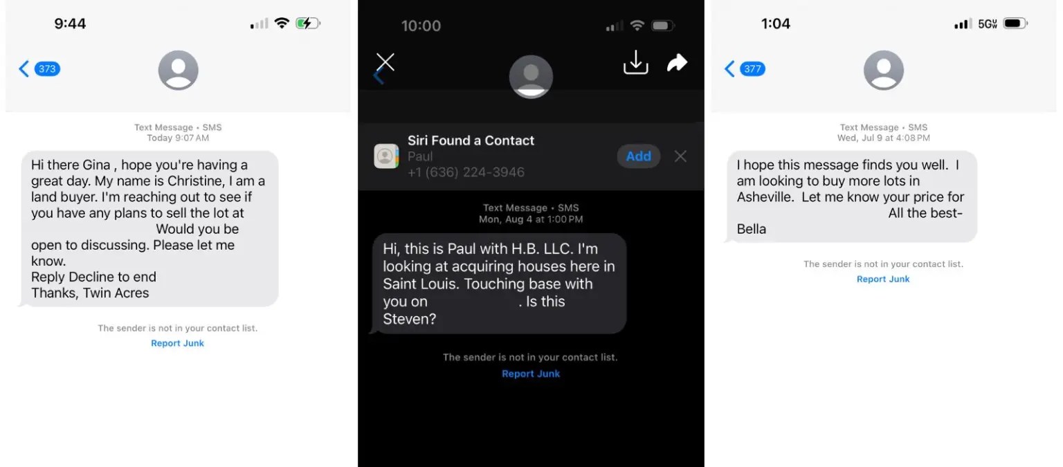 Images repeating the text quotes above.