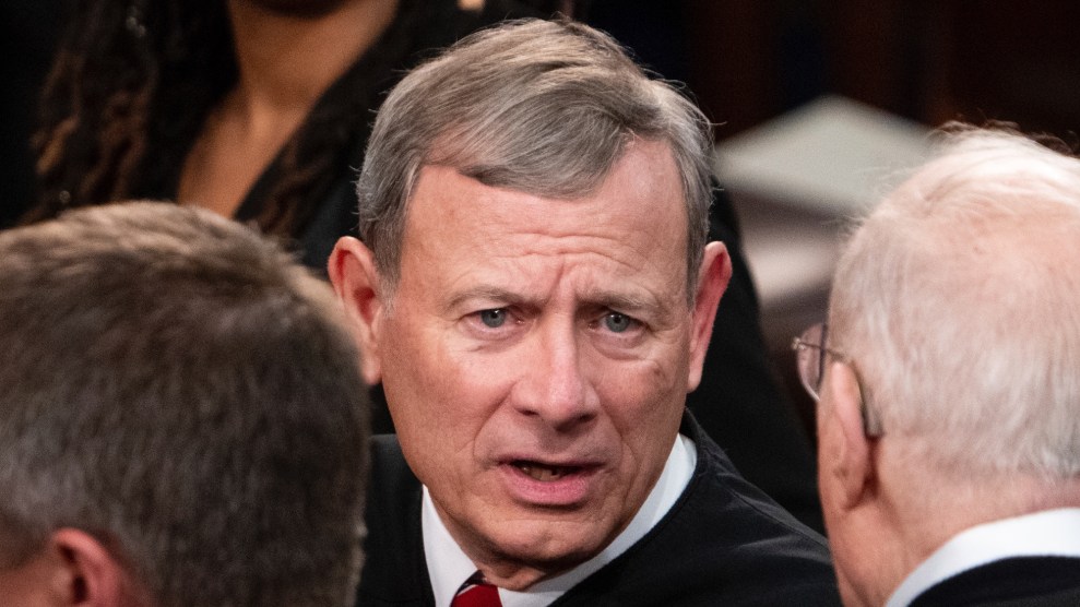 Supreme Court Chief Justice John Roberts