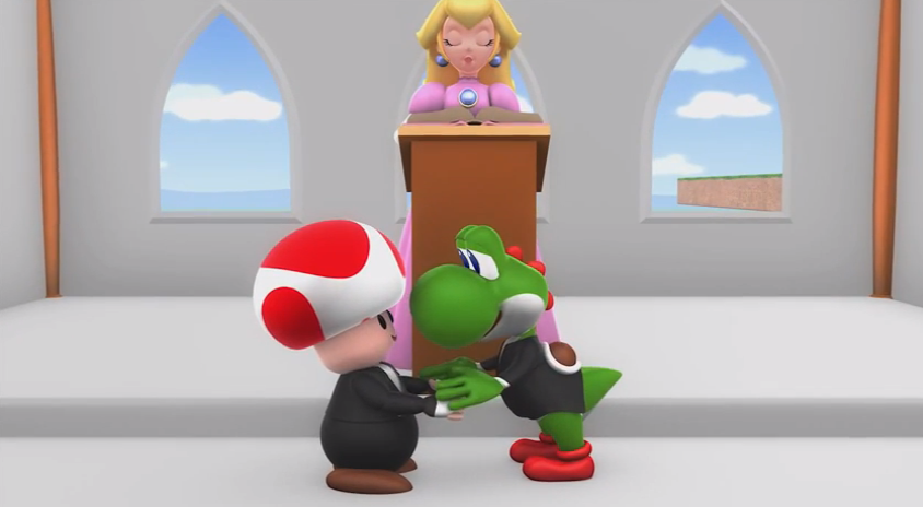 Nintendo gay wedding