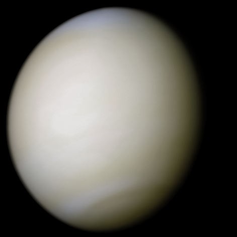 Venus in true color: NASA/Ricardo Nunes