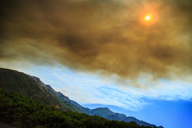 Wildfire smoke Dan Pearce via Flickr