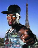 50 Cent as French Robot